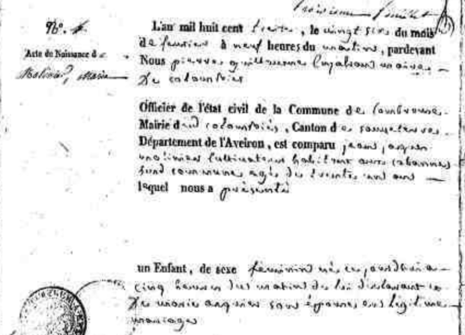 Molinier Marie 1813 - 1.JPG